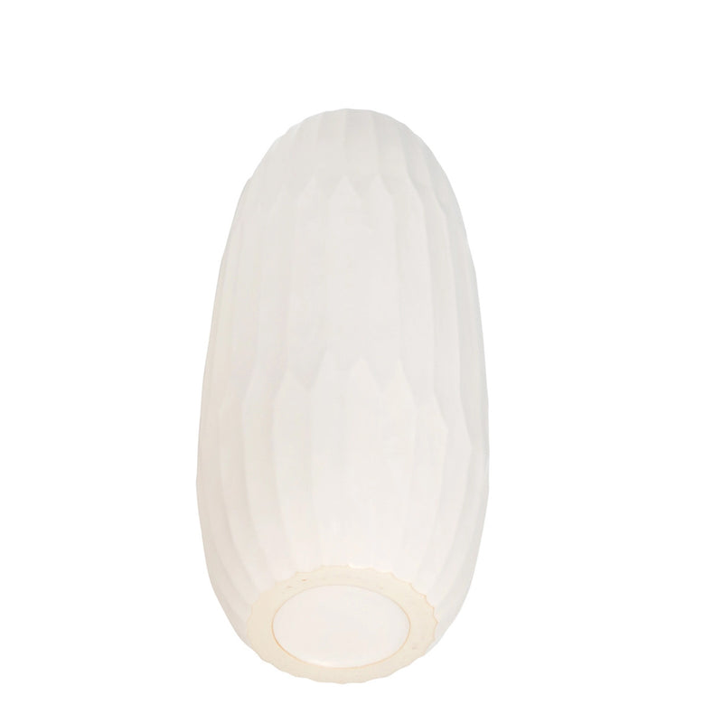14651-03/14651-04 Ceramic White Vase (Set of 2)
