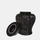 14660-01/14660-02 Ceramic Temple Antique Jar (Set of 2)