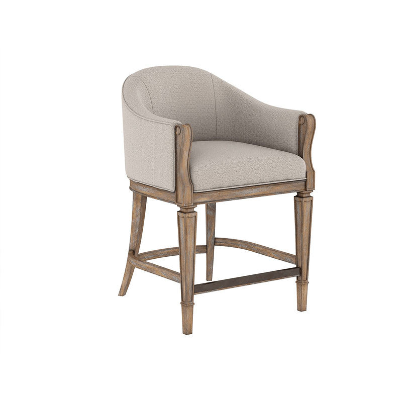 277209-2608CL Architrave Counter Stool