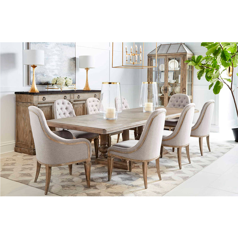 277238-2608 Architrave Trestle Dining Table