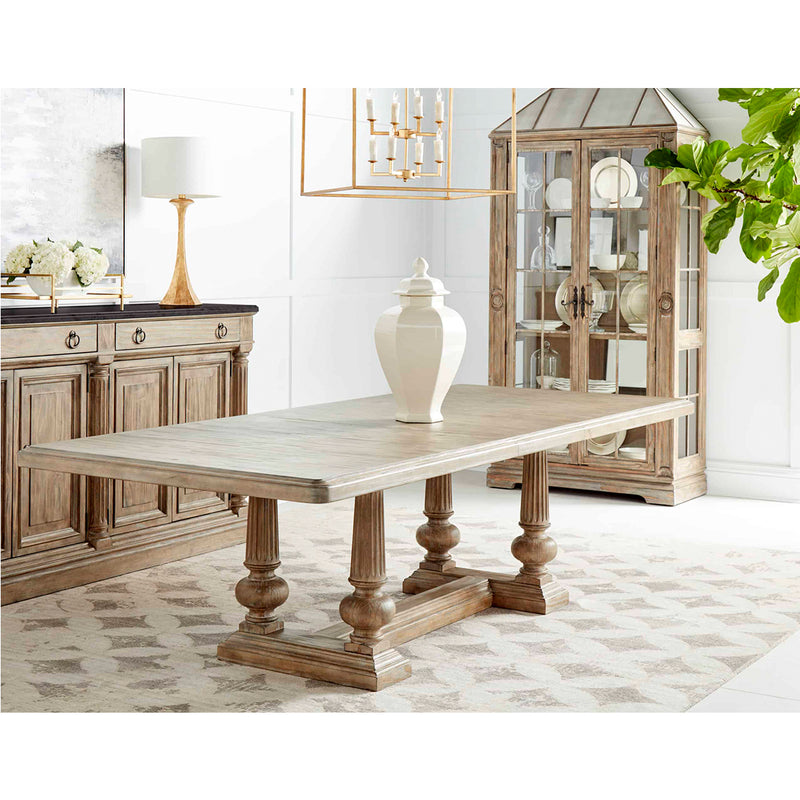 277238-2608 Architrave Trestle Dining Table