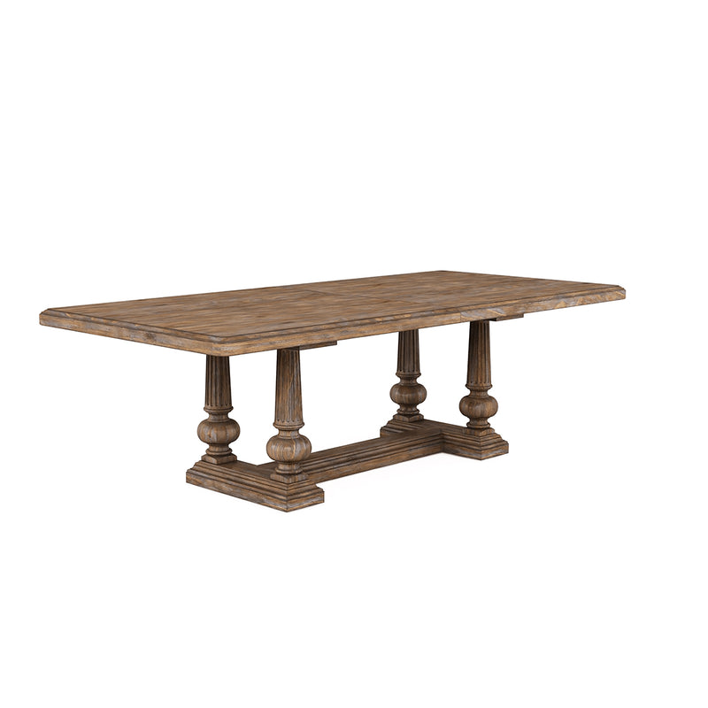 277238-2608 Architrave Trestle Dining Table