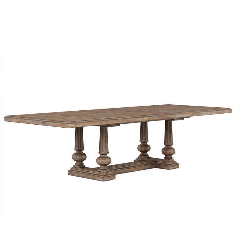 277238-2608 Architrave Trestle Dining Table