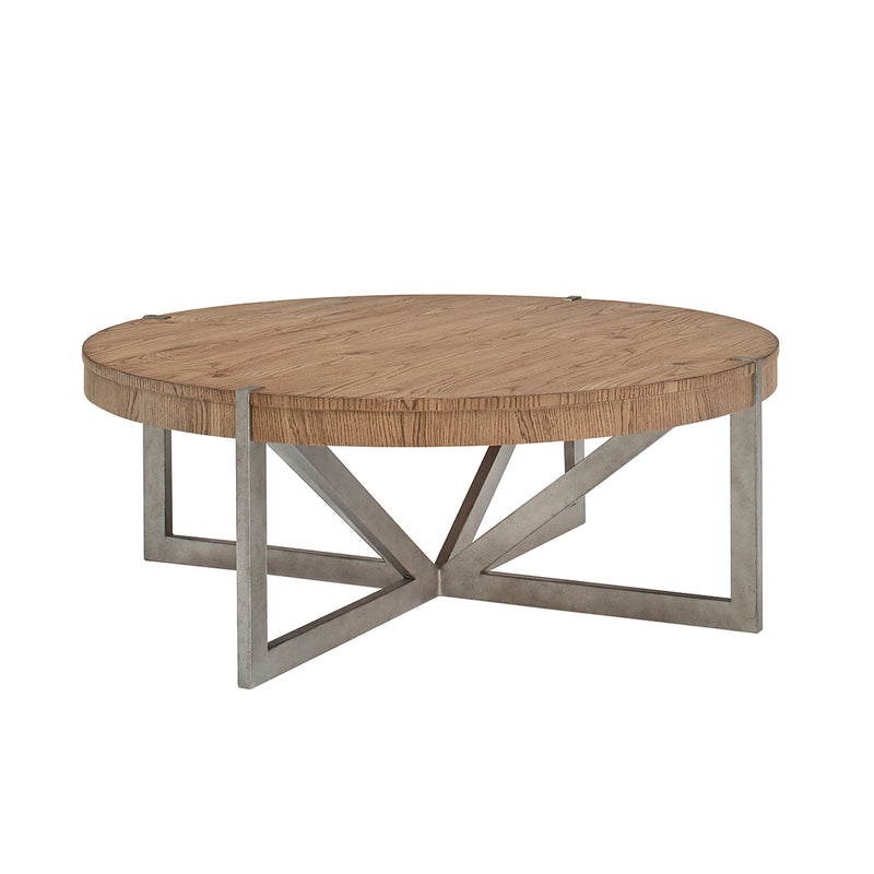 287362-2302 Passage Round Coffee Table - Nabco Furniture Center