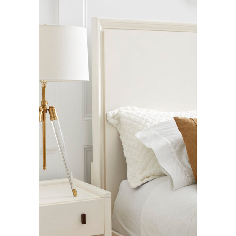 289136-1040 Blanc Bed without Mattress