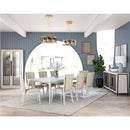 289206-1017 Blanc Upholstered Back Side Chair - Nabco Furniture Centre
