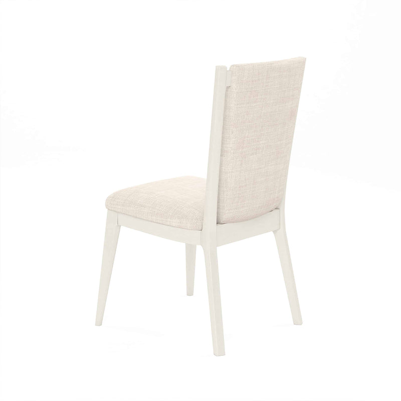 289206-1017 Blanc Upholstered Back Side Chair