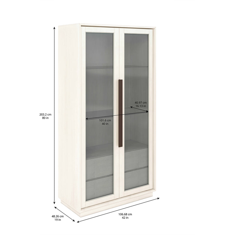 289240-1040 Blanc Display Cabinet