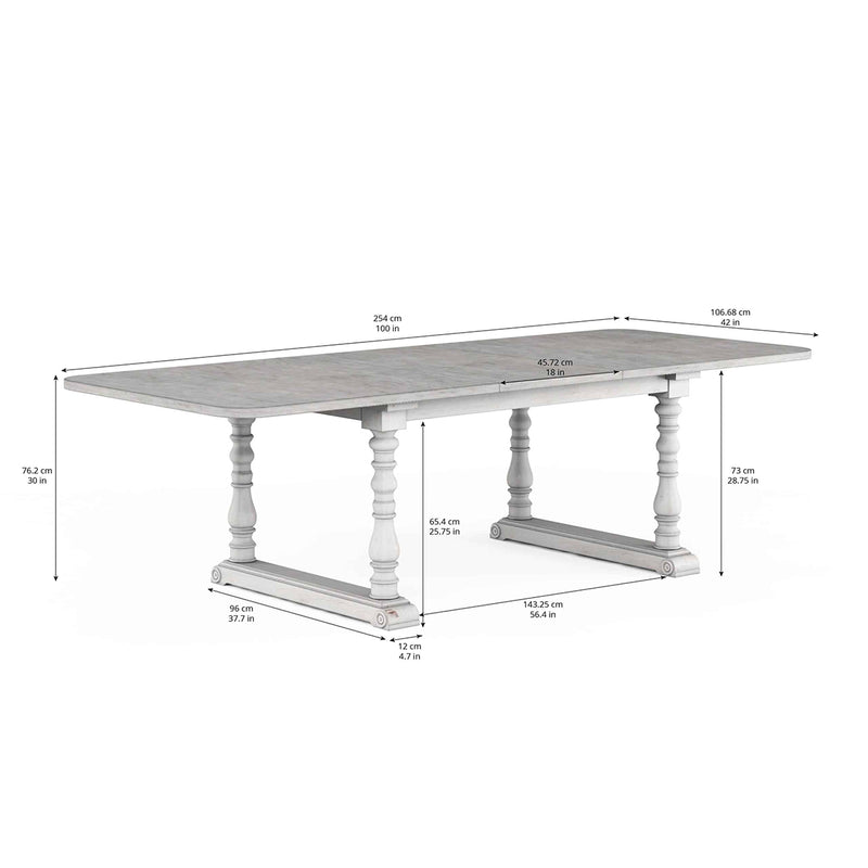 303220-2840 Somerton Rectangular Dining Table