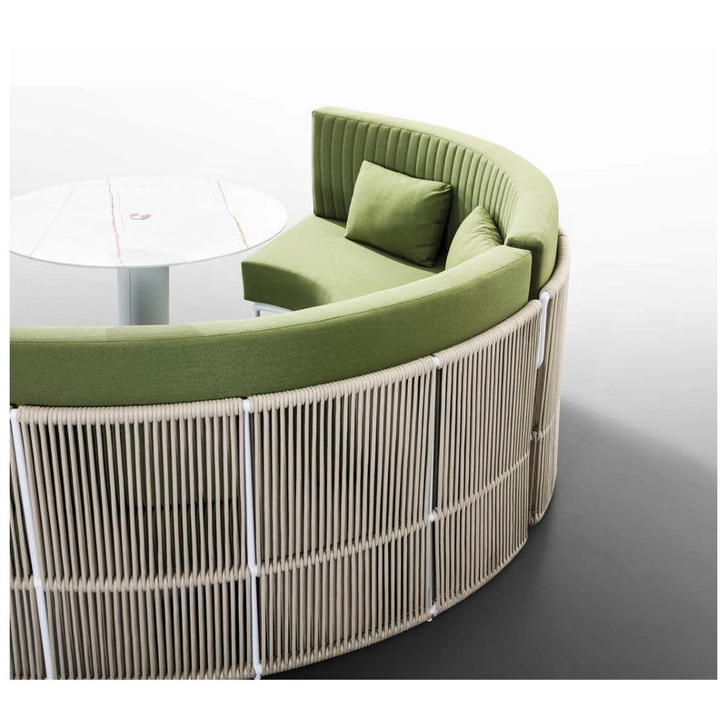 332960 Roma Outdoor Sofa Sectional with Center Table - Nabco Furniture Center