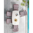 343940 Fancy Outdoor Dining Set (6 Seaters)
