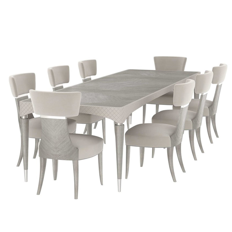 Lanterna Dining Set (DT1+SC6+AC2+SB1M1) - Michael Amini