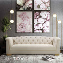 TOV-S4929 Farah Cream Velvet Three Sofa - Nabco Furniture Center