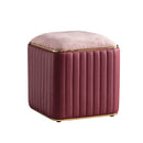 HF2082 Pink Ottoman - Nabco Furniture Center