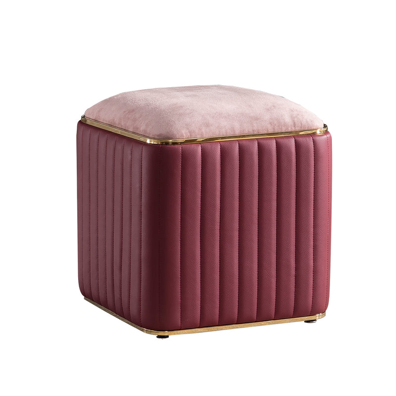 HF2082 Pink Ottoman - Nabco Furniture Center