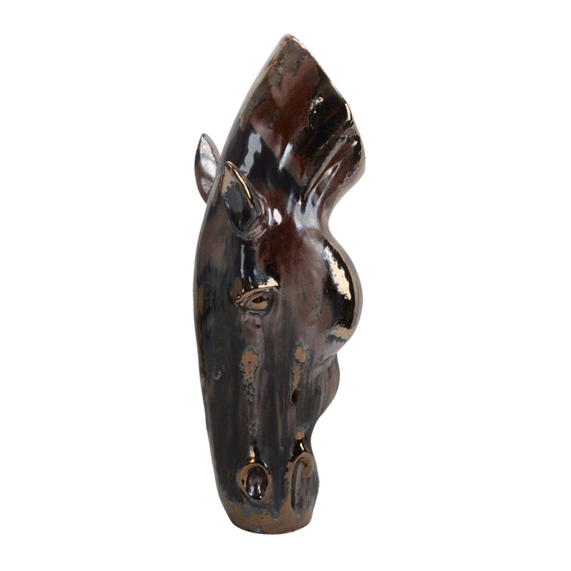 Odessa Horse Sculpture - Harp and Finial