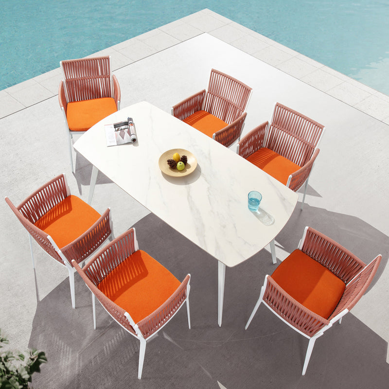 Hestia Outdoor Dining Set 6 Seater - Nabco Furniture Center