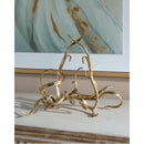 JRA-11979 Flowing Reeds Double Wine Bottle Cradle - Nabco Furniture Center