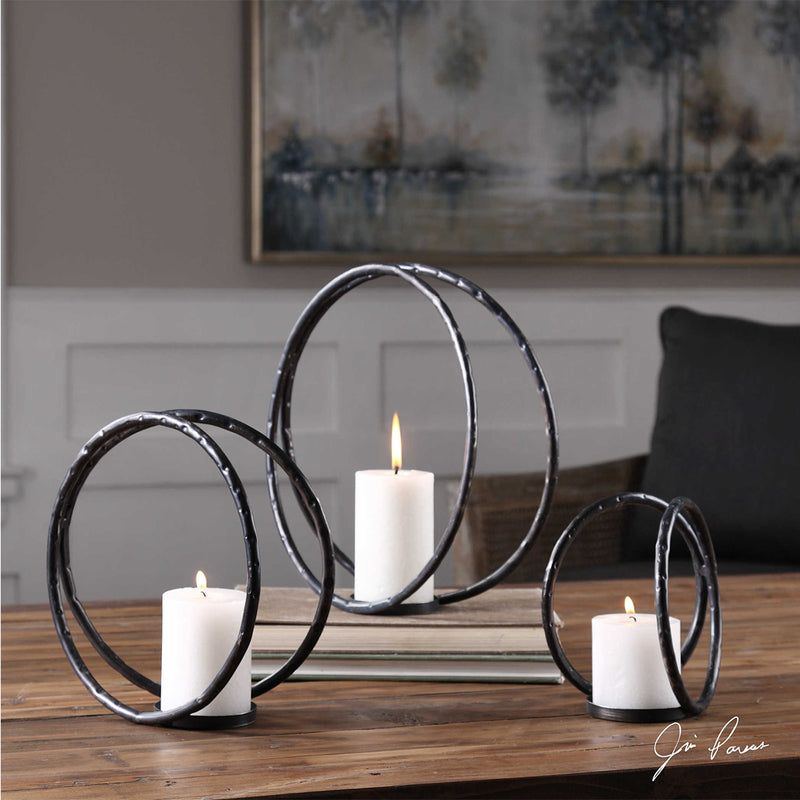 Pina Candle Holders (Set of 3) - Nabco Furniture Center