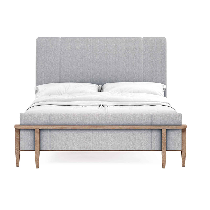 Post Upholstered Bed without Mattress