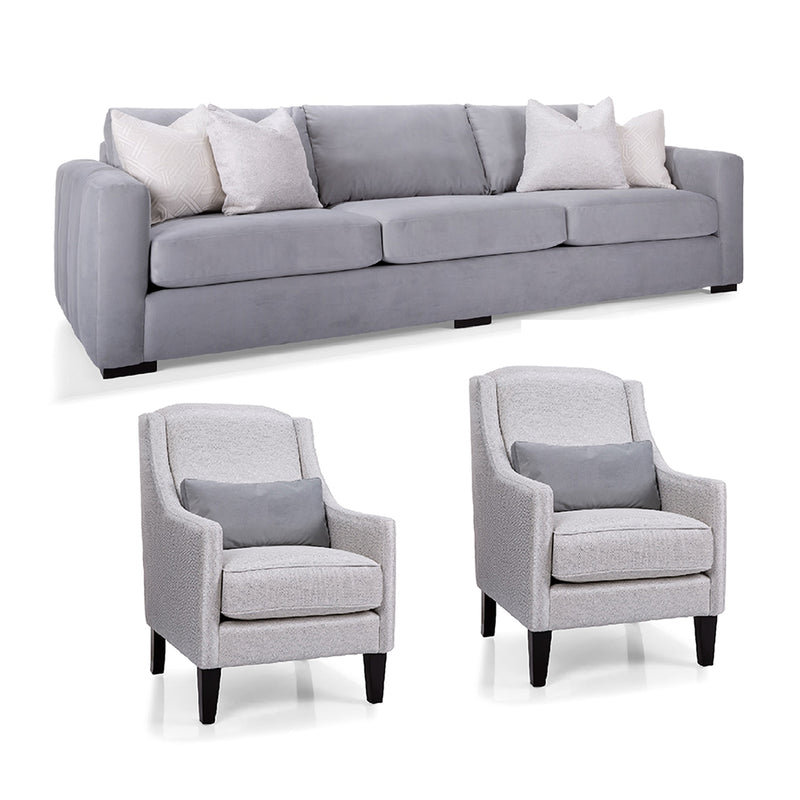 R018-S103 Sectional Sofa Set (3+1+1+1+1) - Nabco Furniture Center