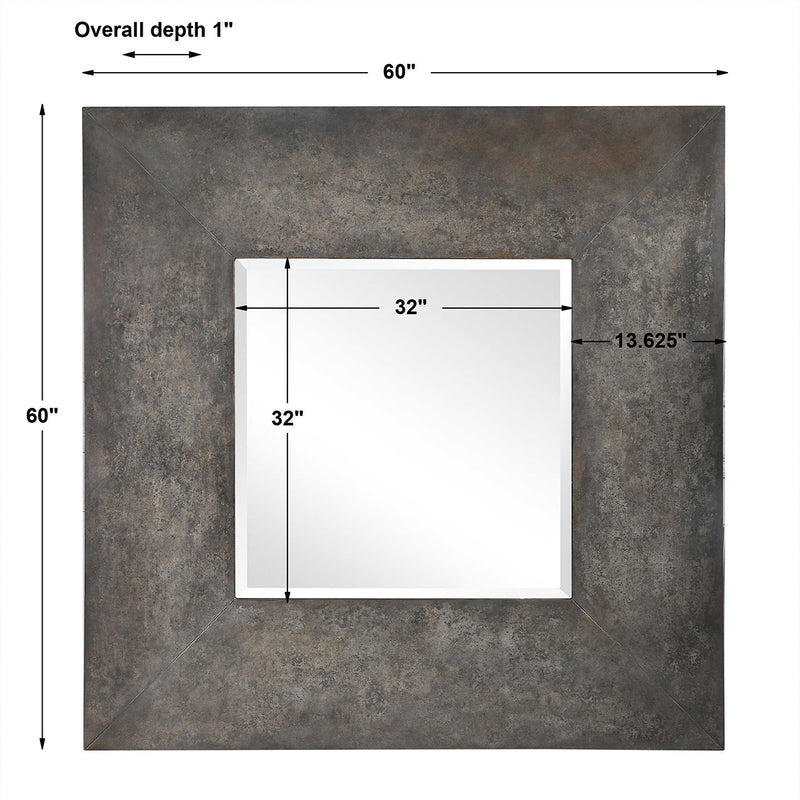 R09299 Kanti Square Mirror - Nabco Furniture Center