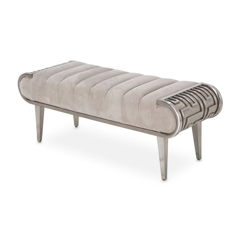 Roxbury Park Channel-Tufted Bench - Nabco Furniture Center