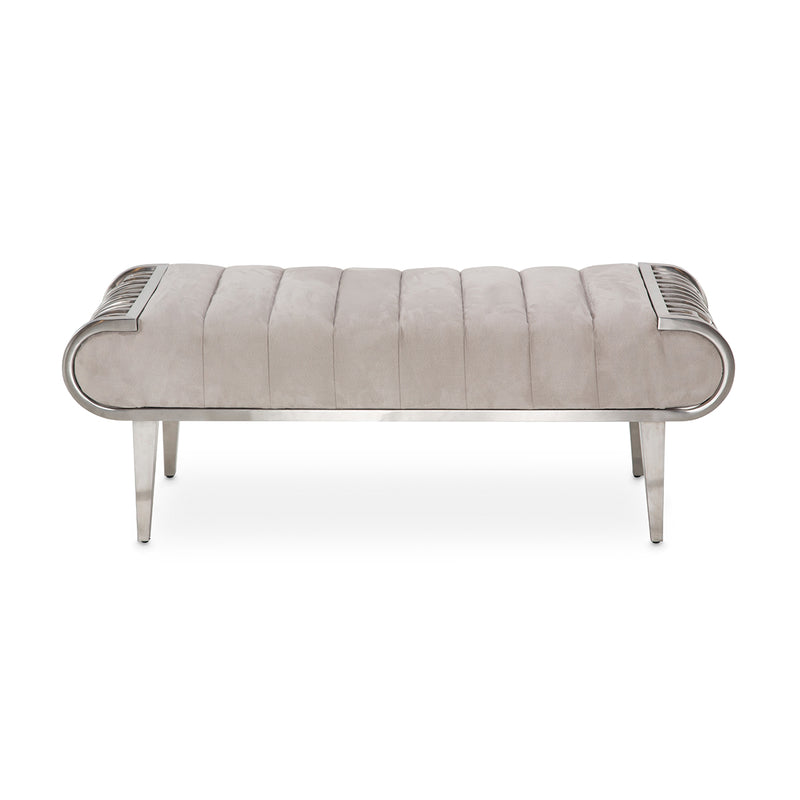 Roxbury Park Channel-Tufted Bench - Nabco Furniture Center