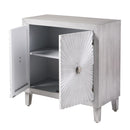 Grey Wooden Starburst Cabinet - Stylecraft