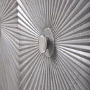 Grey Wooden Starburst Cabinet - Stylecraft