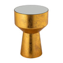 TOV-IHOC18338 Mia Handpainted Gold Side Table - Nabco Furniture Center