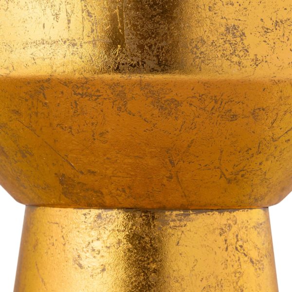 TOV-IHOC18338 Mia Handpainted Gold Side Table - Nabco Furniture Center