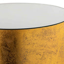 TOV-IHOC18338 Mia Handpainted Gold Side Table - Nabco Furniture Center