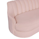 TOV-L68130 Peyton Blush Velvet Three Seater Sofa - Nabco Furniture Center