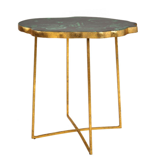 TOV-OC18121 Lily Agate Side Table - Nabco Furniture Center