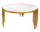 TOV-OC18123/TOV-OC18200 Waterfall Marble Set Table (CT+ET+ET) - Nabco Furniture Center