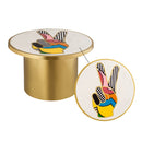 TOV-OC18371 Peace Side Table - Nabco Furniture Center