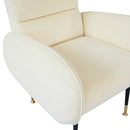 TOV-S68135 Babe Custard Velvet Chair - Nabco Furniture Center