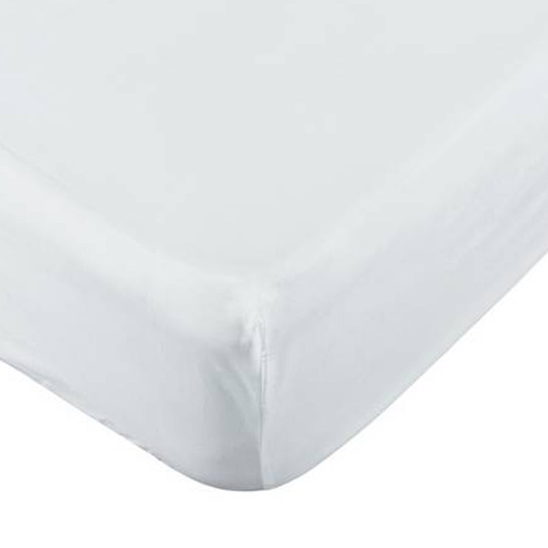 Fitted Sheet White 160X200 - Nabco