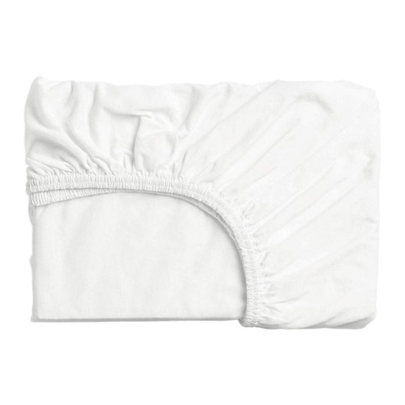 Fitted Sheet White 160X200 - Nabco
