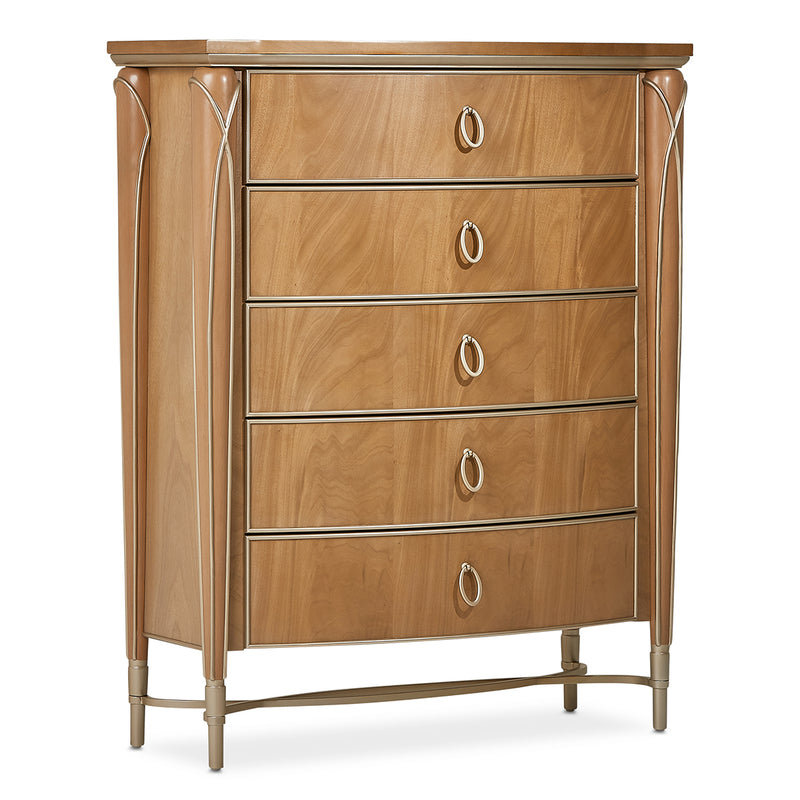 Villa Cherie Caramel Chest Of Drawers - Nabco Furniture Center
