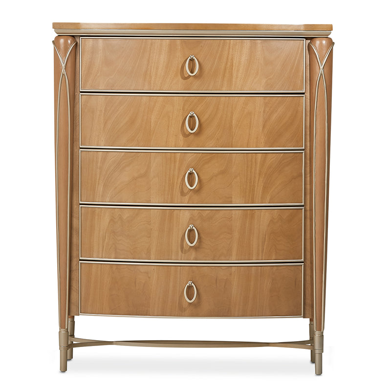 Villa Cherie Caramel Chest Of Drawers - Nabco Furniture Center