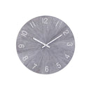 WC2188 Matte Gray Wall Clock - Nabco Furniture Center