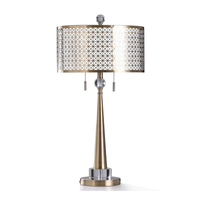 Baffo Gold Table Lamp - Stylecraft