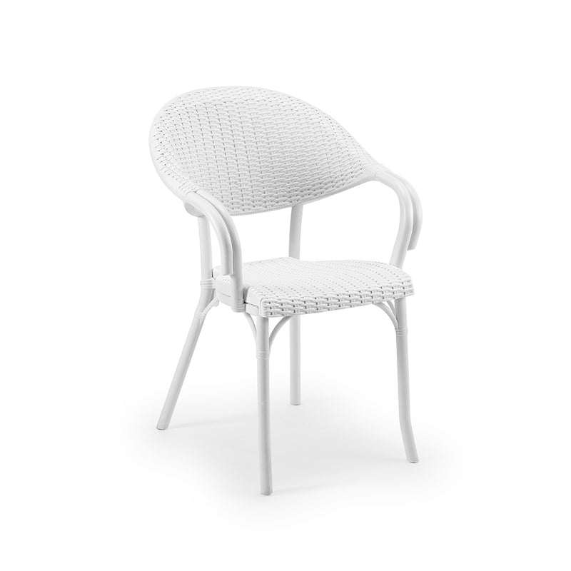 Flash-R Armchair Ivory White - Nabco Furniture Center