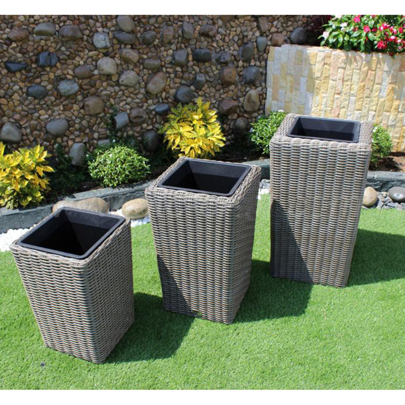 Outdoor Planter (Set of 3) - Nabco Furniture Center