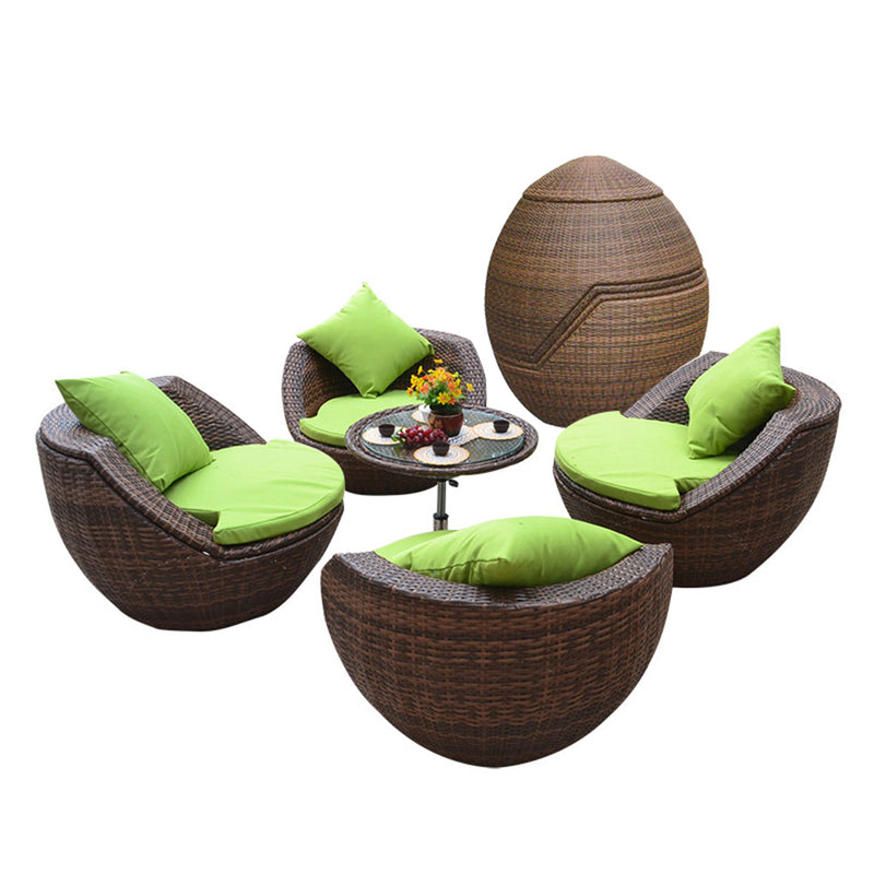 Stackable Ball Shape Outdoor Sofa Set - Nabco Furniture Center