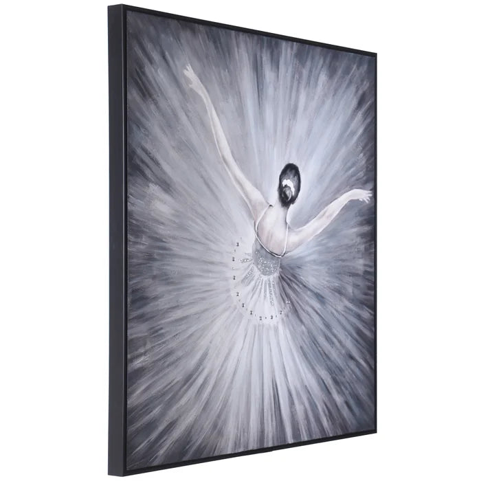 WI33711 Oil Painting With Black Frame - Nabco Furniture Center